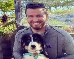 He has also adopted a female dog in his home who he calls as Luna.